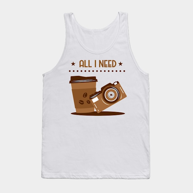 All I Need Tank Top by Kylie Paul